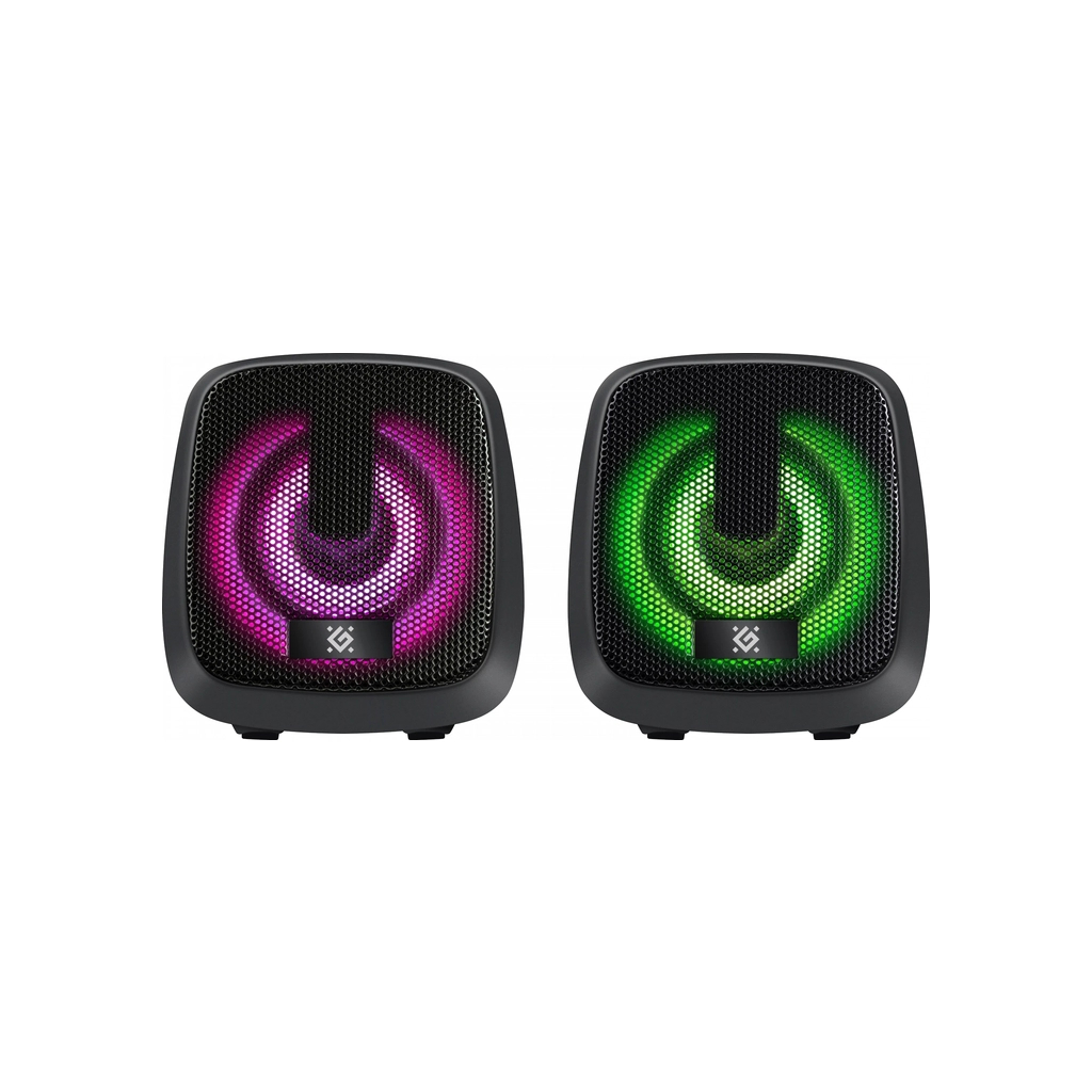 Акустична система Defender J2 LED USB Black (65962) - фото 2 Акустична система Defender J2 LED USB Black (65962) - фото 2