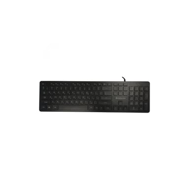 Клавіатура Defender Balance LQ LED USB UA Black (450790) - фото 1