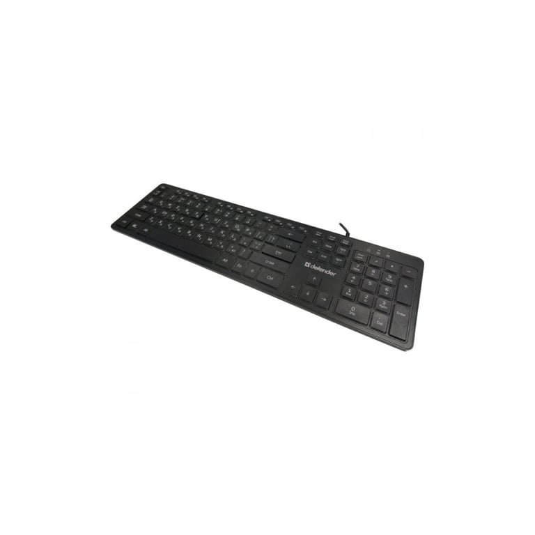 Клавіатура Defender Balance LQ LED USB UA Black (450790) - фото 2