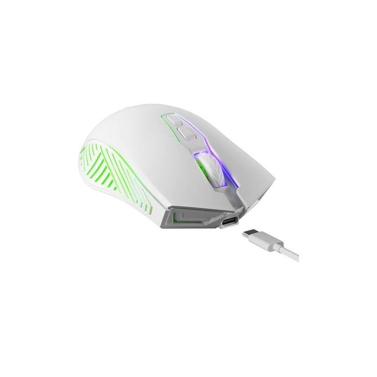Мишка Defender Pandora GM-502 LED Wireless White (52502) - фото 4