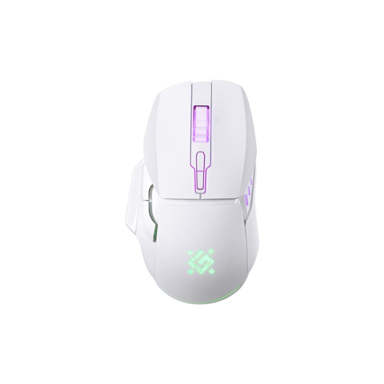 Мишка Defender Stix GM-009 LED Wireless White (52009) - фото 1