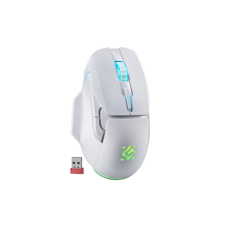 Мишка Defender Stix GM-009 LED Wireless White (52009) - фото 4