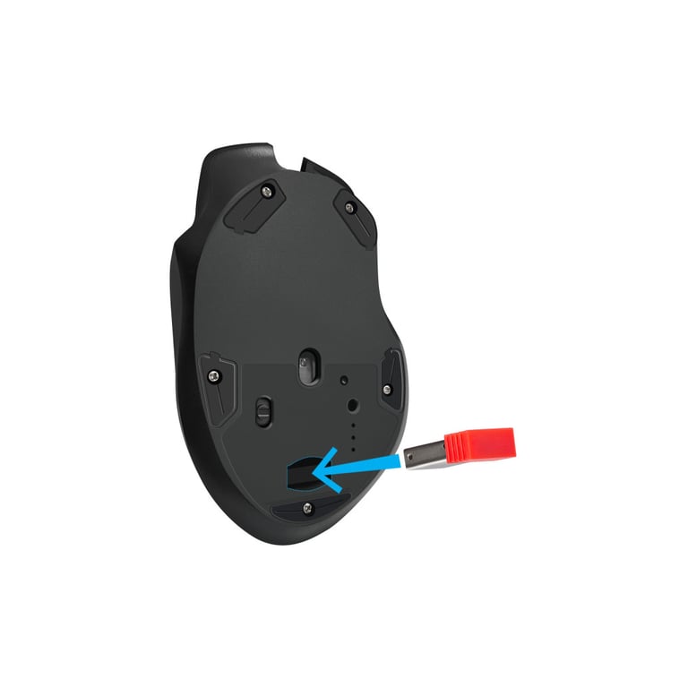Мишка Defender Thunder GM-213 LED Wireless Black (52213) - фото 4