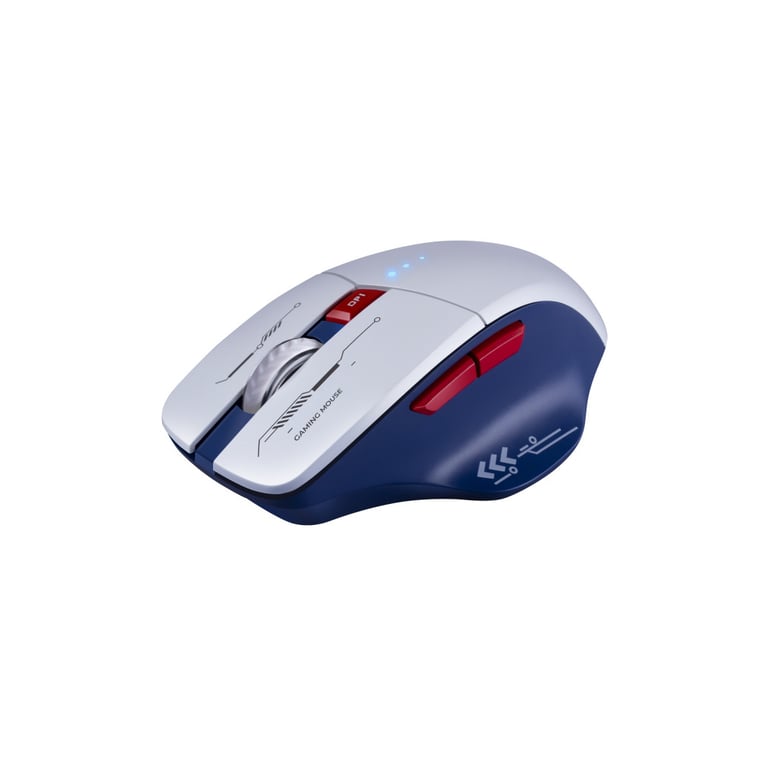 Мишка Defender Tisa GM-126 LED Wireless/Bluetooth White/Blue (52126) - фото 2