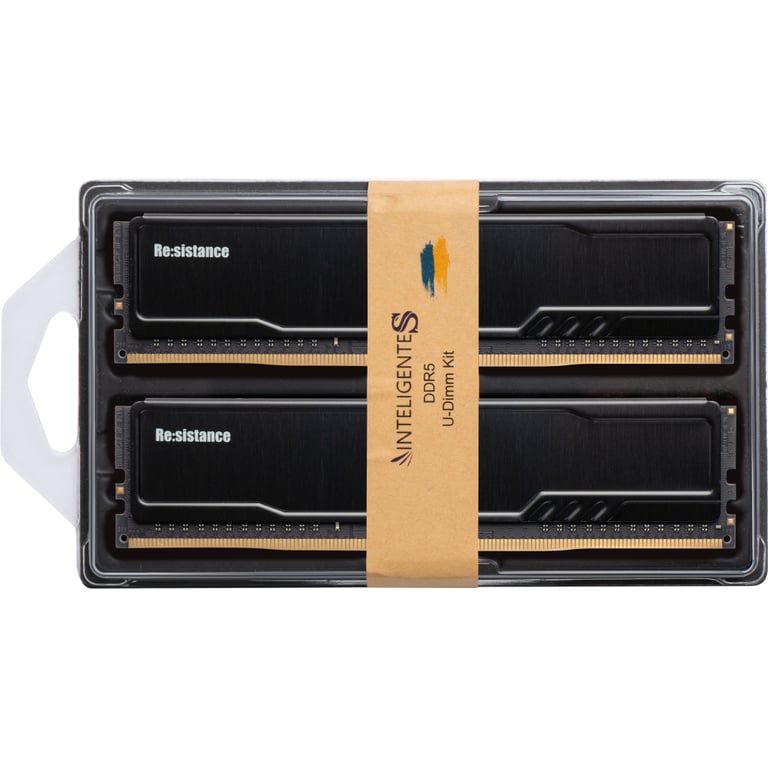 Модуль пам'яті для комп'ютера DDR5 32GB (2x16GB) 5600 MHz CL46 1.1V Resistance INTELIGENTES (IR5CIJ2/32) - фото 4