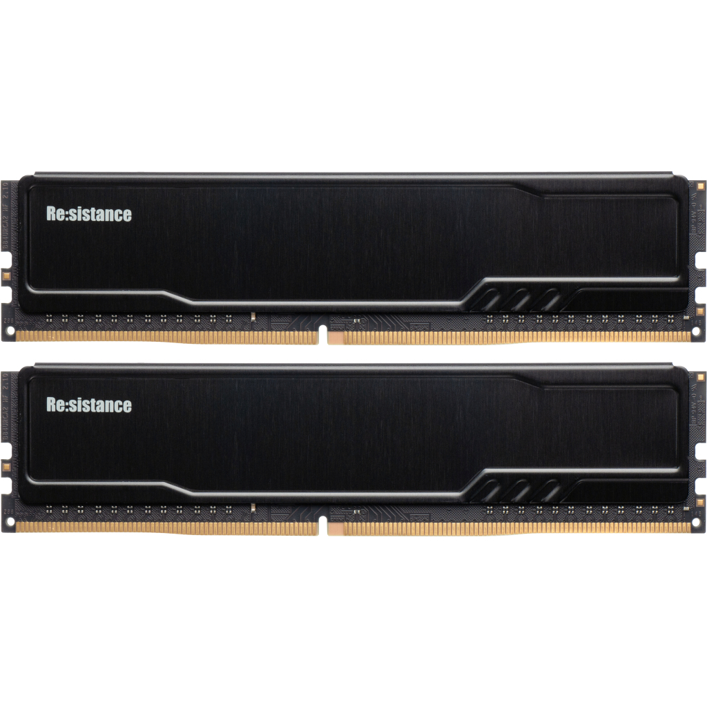 Модуль пам'яті для комп'ютера DDR4 16GB (2x8GB) 3200 MHz CL16 1.35V Resistance INTELIGENTES (IR4DFK2/16) - фото 1