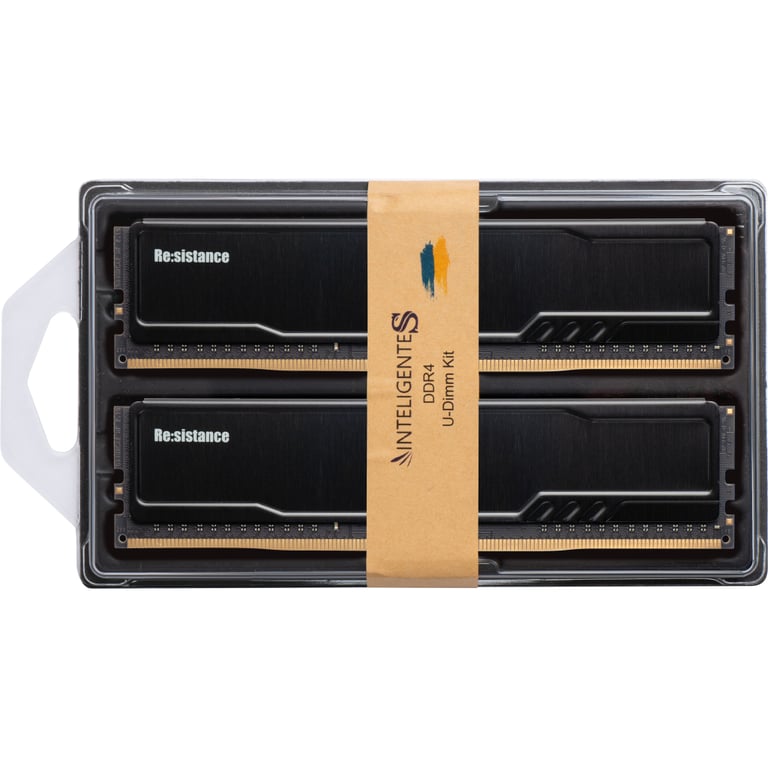 Модуль пам'яті для комп'ютера DDR4 16GB (2x8GB) 3200 MHz CL22 1.2V Resistance INTELIGENTES (IR4DHE2/16) - фото 4