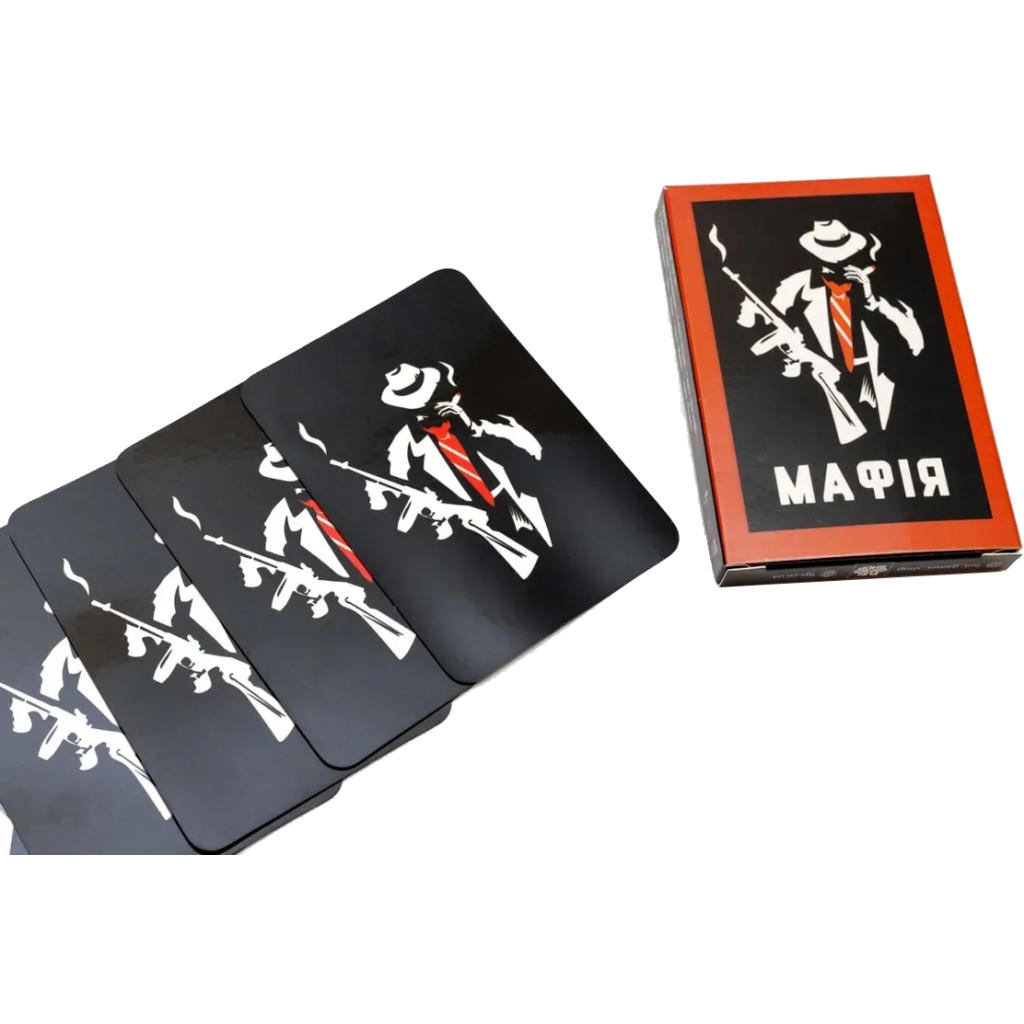 Настільна гра Fun Games Shop Мафія пластикова (укр.) (58263) - фото 4 Настільна гра Fun Games Shop Мафія пластикова (укр.) (58263) - фото 4