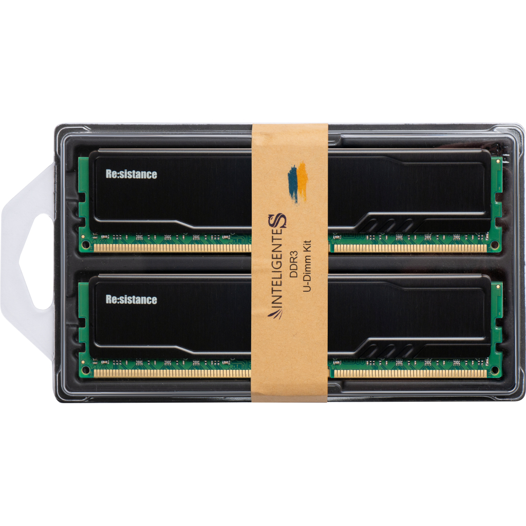 Модуль пам'яті для комп'ютера DDR3L 16GB (2x8GB) 1600 MHz CL11 1.35V Resistance INTELIGENTES (IR3BFB2/16) - фото 4 Модуль пам'яті для комп'ютера DDR3L 16GB (2x8GB) 1600 MHz CL11 1.35V Resistance INTELIGENTES (IR3BFB2/16) - фото 4