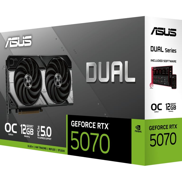 Відеокарта ASUS GeForce RTX5070 12Gb DUAL OC (DUAL-RTX5070-O12G) - фото 7