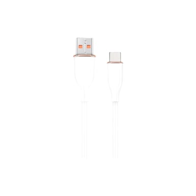 Дата кабель USB 2.0 AM to USB-C 1.5m 2.1A Cablexpert (CC-USB2S-AMCM-1.5M-W) - фото 1