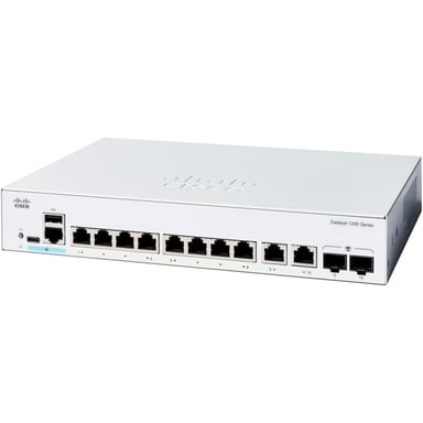 Комутатор мережевий Cisco C1200-8T-E-2G - фото 1