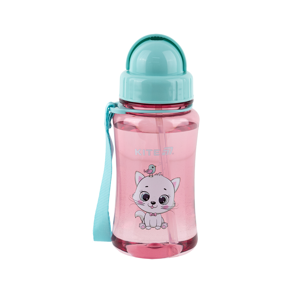 Поїльник-непроливайка Kite Kitty, 350 мл, рожева (K25-399-2) - фото 1