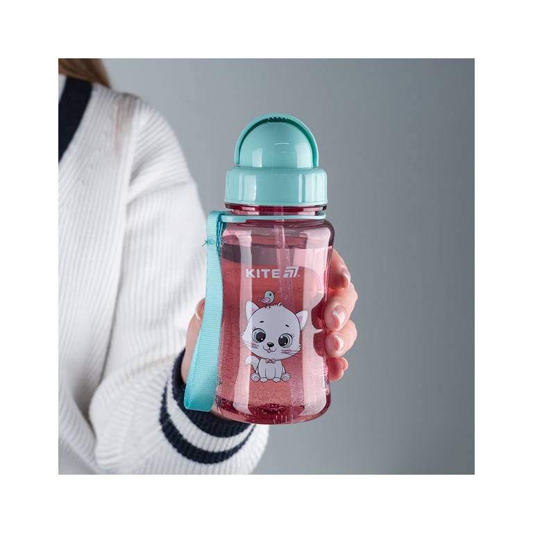 Поїльник-непроливайка Kite Kitty, 350 мл, рожева (K25-399-2) - фото 4