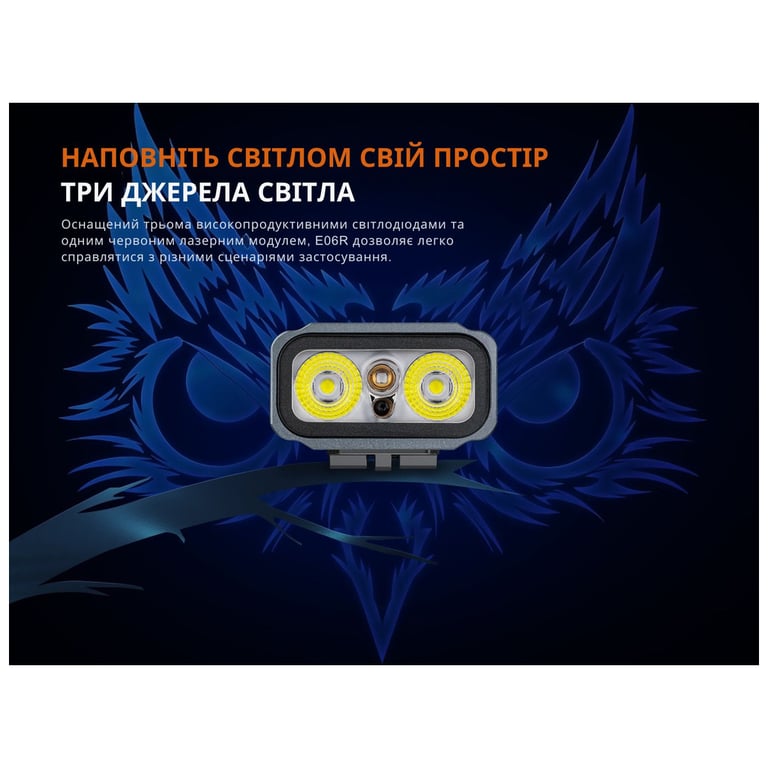 Ліхтар Fenix E06R сірий (E06RGray) - фото 10