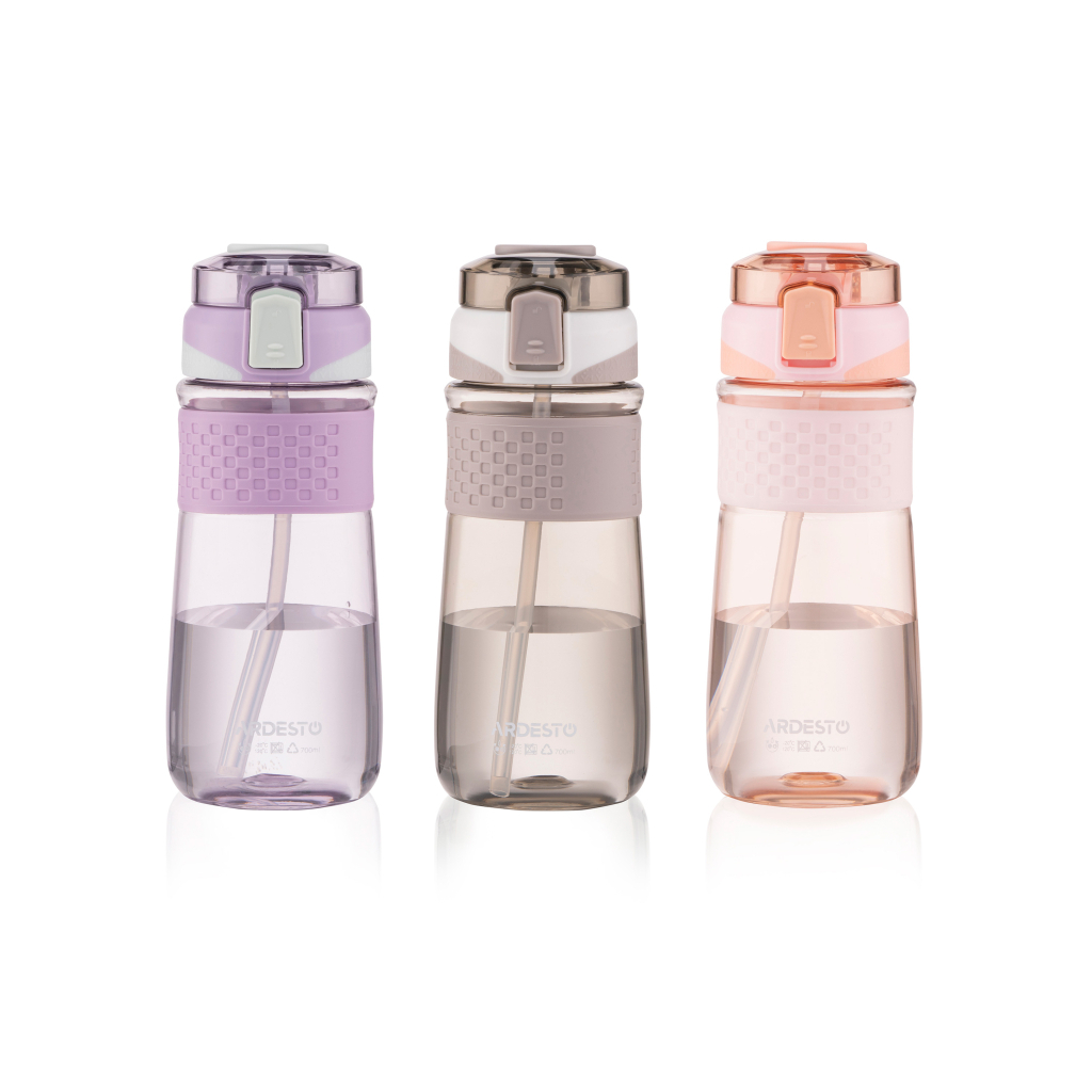 Пляшка для води Ardesto Energy 700мл рожевий (AR2270PP) - фото 11 Пляшка для води Ardesto Energy 700мл рожевий (AR2270PP) - фото 11