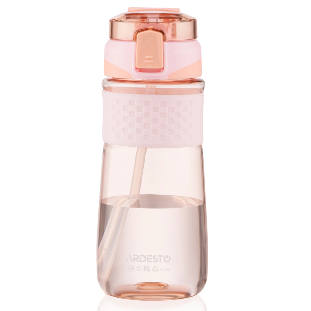 Пляшка для води Ardesto Energy 700мл рожевий (AR2270PP) - фото 6 Пляшка для води Ardesto Energy 700мл рожевий (AR2270PP) - фото 6