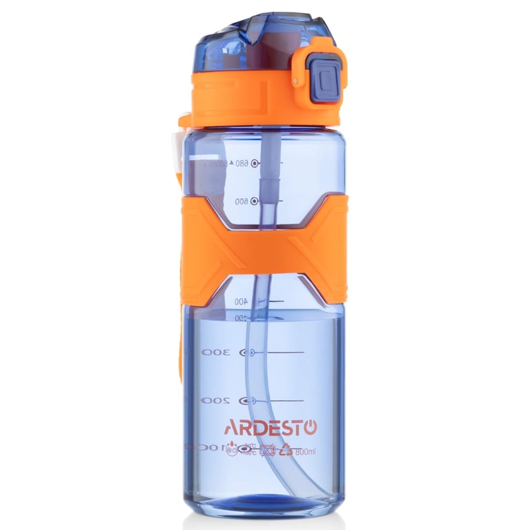 Пляшка для води ARDESTO Fitness 800мл синій (AR2280ED)