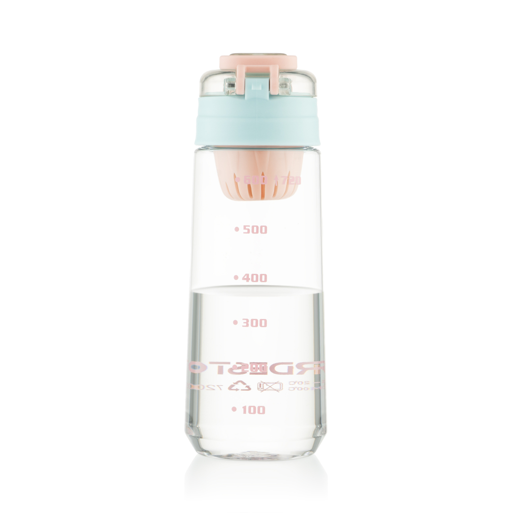 Пляшка для води Ardesto Duo 720мл блакитний, рожевий (AR2272DB) - фото 2 Пляшка для води Ardesto Duo 720мл блакитний, рожевий (AR2272DB) - фото 2