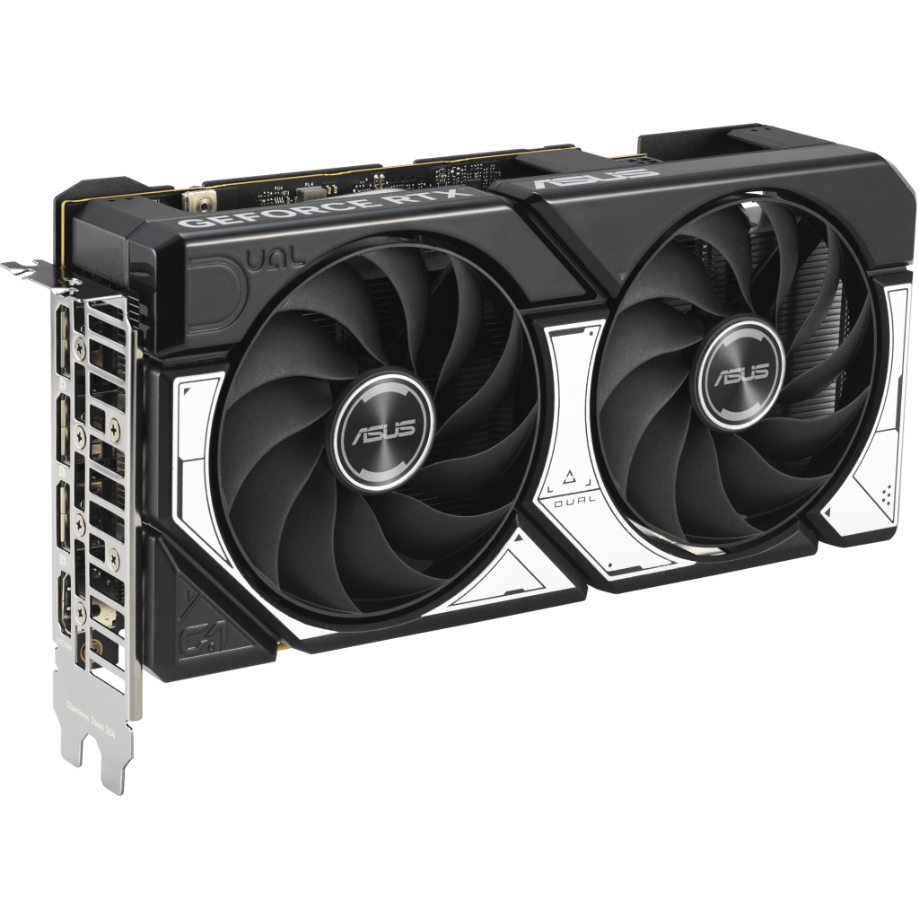 Відеокарта ASUS GeForce RTX5060 8Gb DUAL OC (DUAL-RTX5060-O8G) - фото 2 Відеокарта ASUS GeForce RTX5060 8Gb DUAL OC (DUAL-RTX5060-O8G) - фото 2