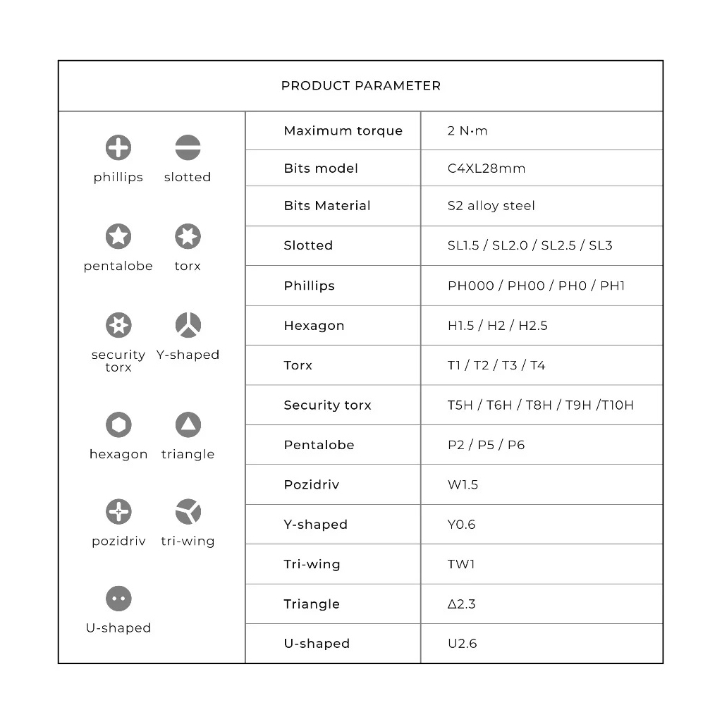 Викрутка Xiaomi HOTO 28 в 1 (QWLSD009) - фото 8 Викрутка Xiaomi HOTO 28 в 1 (QWLSD009) - фото 8