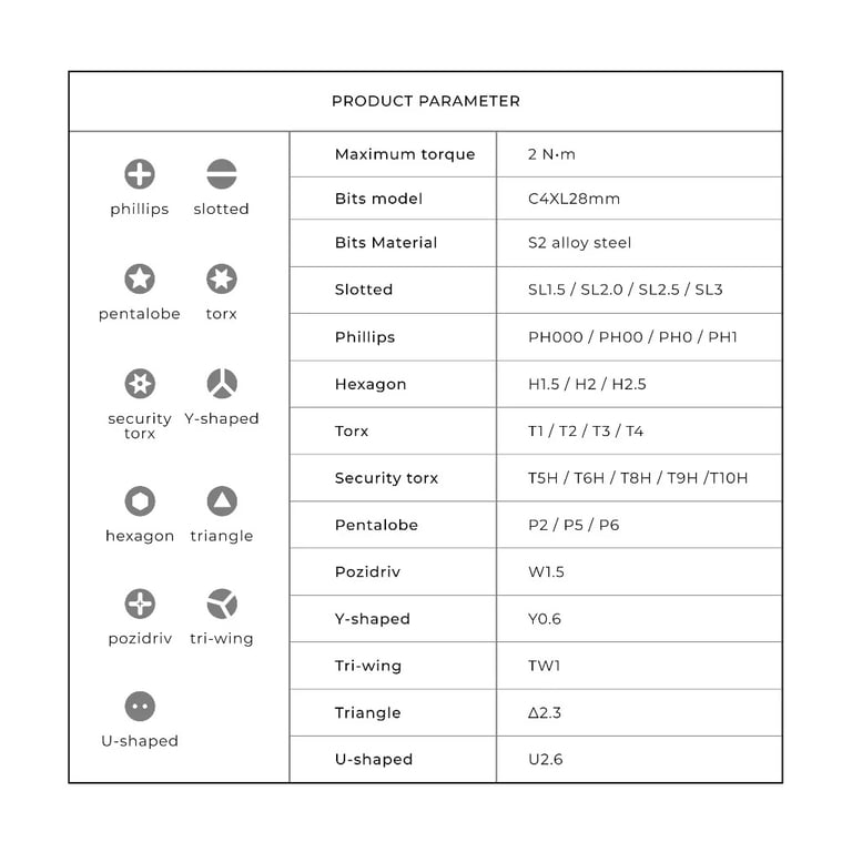 Викрутка Xiaomi HOTO 28 в 1 (QWLSD009) - фото 8