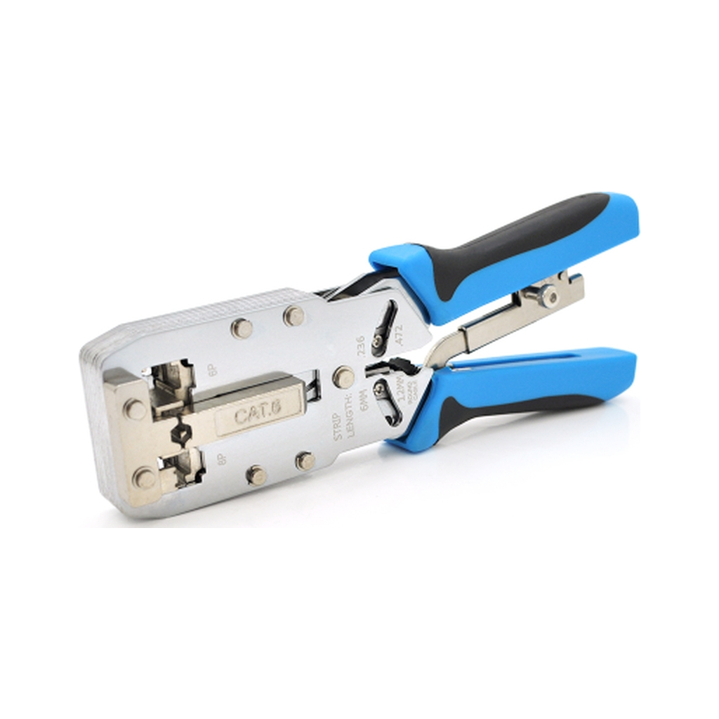 Інструмент Ritar HT-2810R для RJ-45 (8P8C Cat-6) (YT-HT-2810R) Інструмент Ritar HT-2810R для RJ-45 (8P8C Cat-6) (YT-HT-2810R)