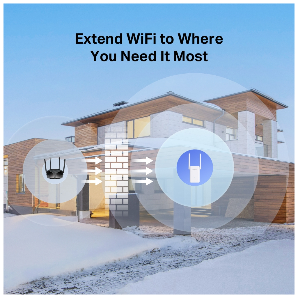 Ретранслятор Mercusys ME80X - фото 5 Ретранслятор Mercusys ME80X - фото 5