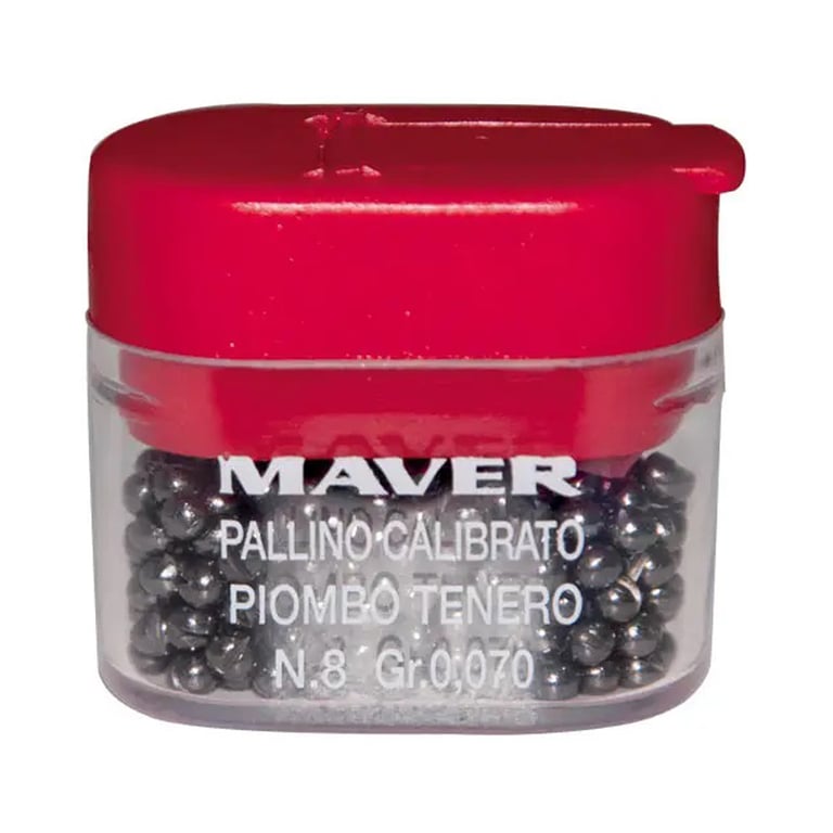 Грузило Maver набір Pallini Supercalibrati Teneri 7/0 (1.385g) (1300.36.13)