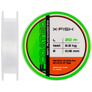 Флюорокарбон X-Fish FCoated 20m 0.16mm 2.8kg (1917.01.41) - фото 1