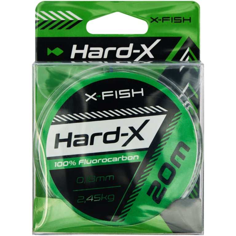 Флюорокарбон X-Fish Hard-X 20m (clear) 0.18mm 2.45kg (1917.03.81) - фото 2