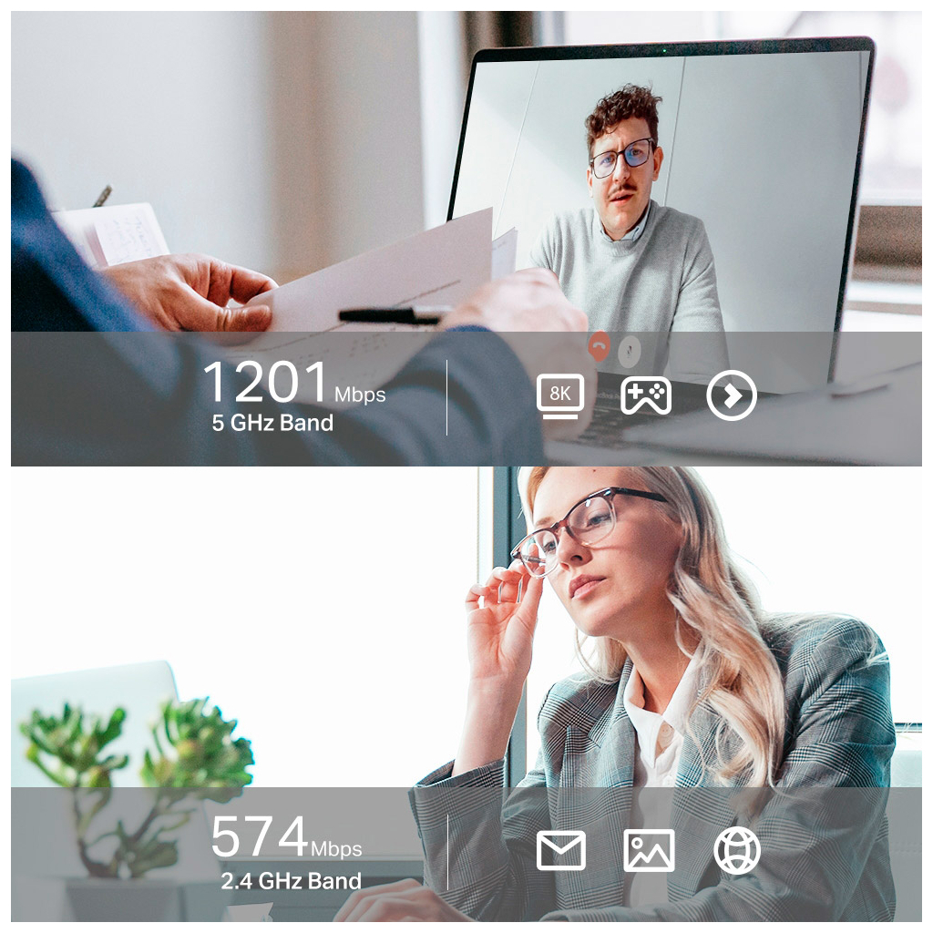 Мережева карта Wi-Fi TP-Link ARCHER-TX20UH - фото 6 Мережева карта Wi-Fi TP-Link ARCHER-TX20UH - фото 6