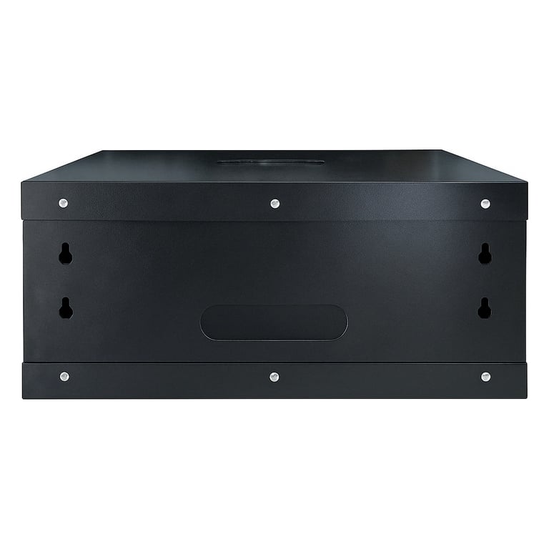 Шафа настінна GEAR 4U 19" 600x450x280 мм, + полка 19", black (GWMSN-4U-600-450) - фото 3