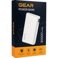 Батарея універсальна GEAR 30000mAh, PD/100W, black (DL302C) - фото 3