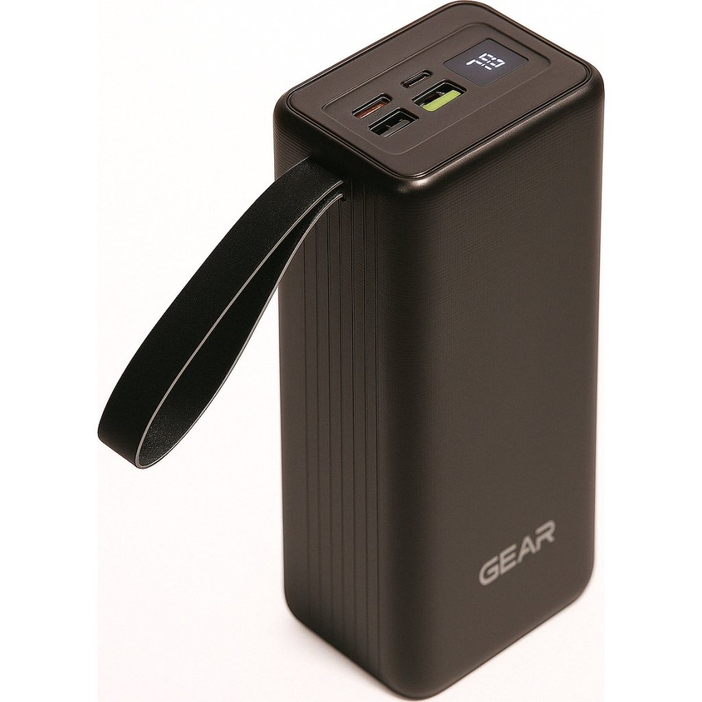 Батарея універсальна GEAR 50000mAh, PD/22.5W, black (SP05) - фото 1