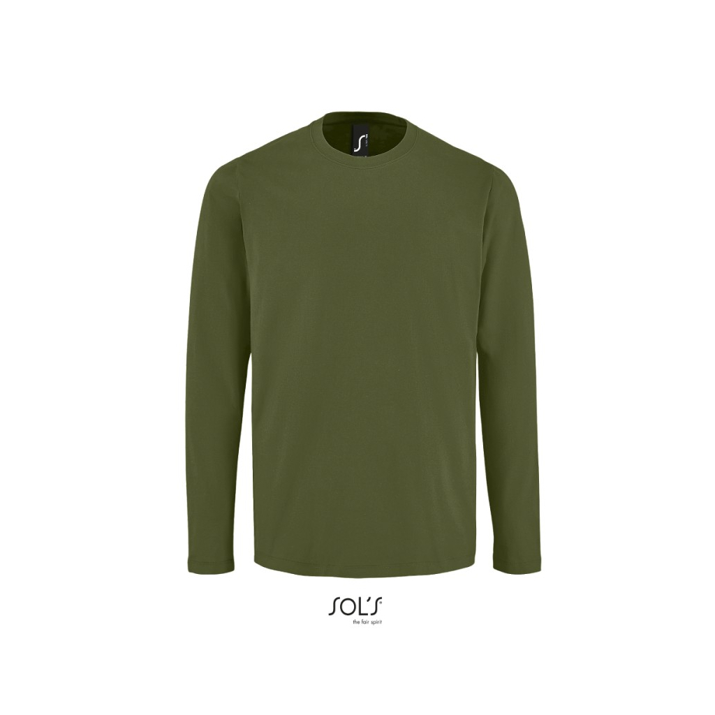 Лонгслів Sol's Imperial LSL men темний хакі XL (02074289XL) - фото 1