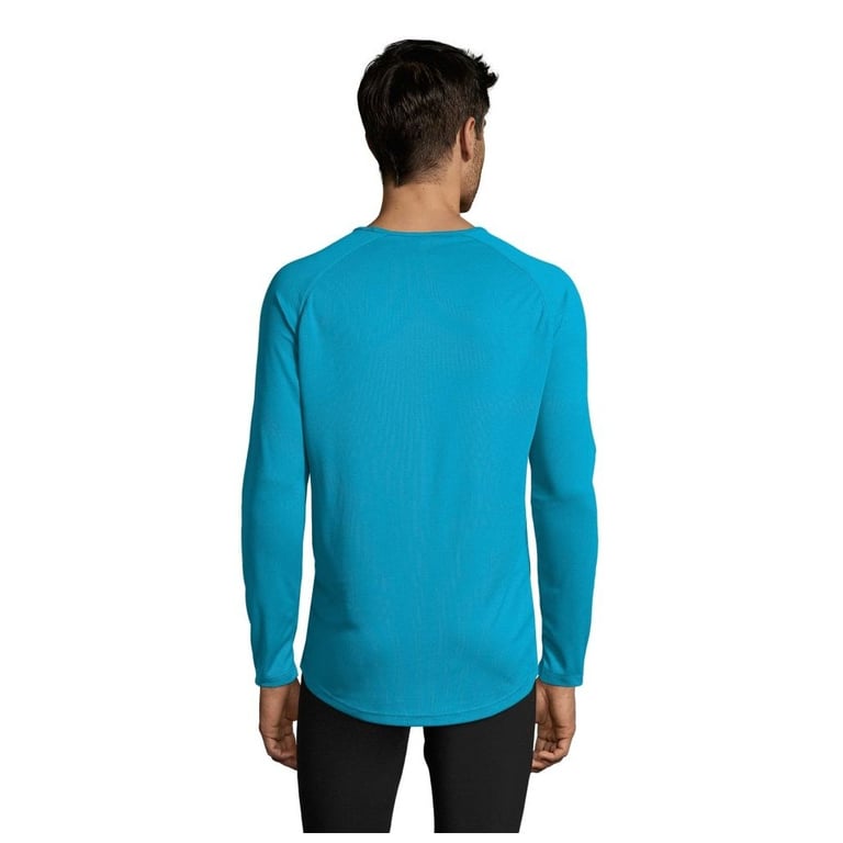 Лонгслів Sol's Sporty LSL men морський XL (02071321XL) - фото 2