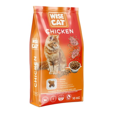 Сухий корм для кішок Wise Cat Chicken 400 г (4820111141715) - фото 1