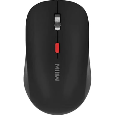 Мишка Xiaomi MiiiW Wireless/Bluetooth Black (MW23M22 Black) - фото 1