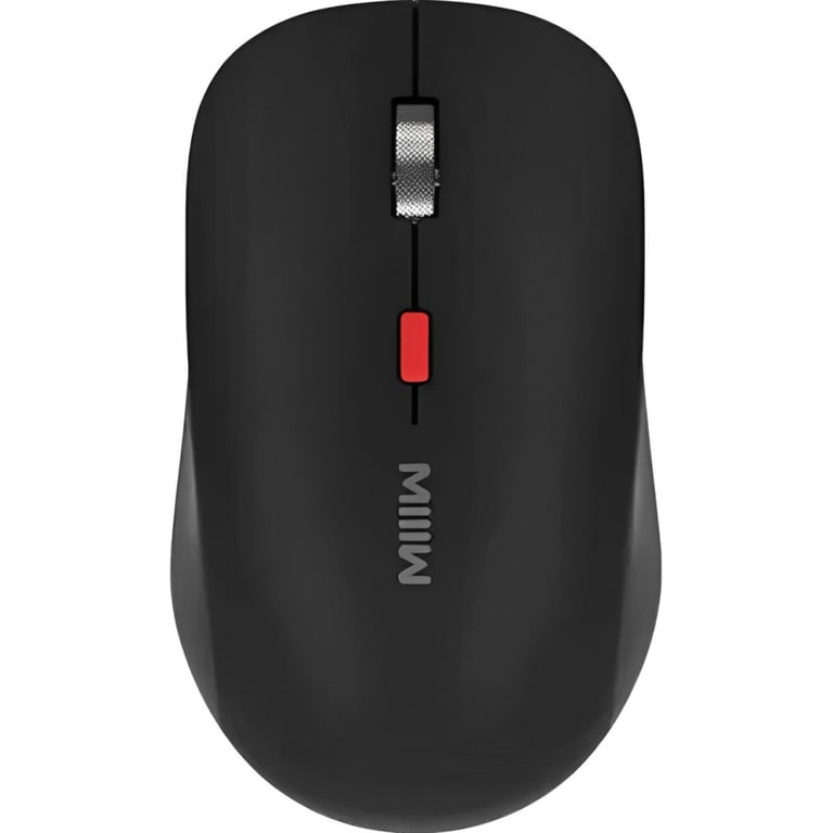 Мишка Xiaomi MiiiW Wireless/Bluetooth Black (MW23M22 Black) - фото 1