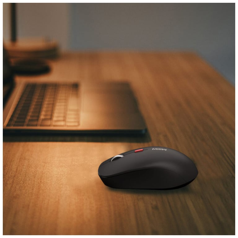 Мишка Xiaomi MiiiW Wireless/Bluetooth Black (MW23M22 Black) - фото 3