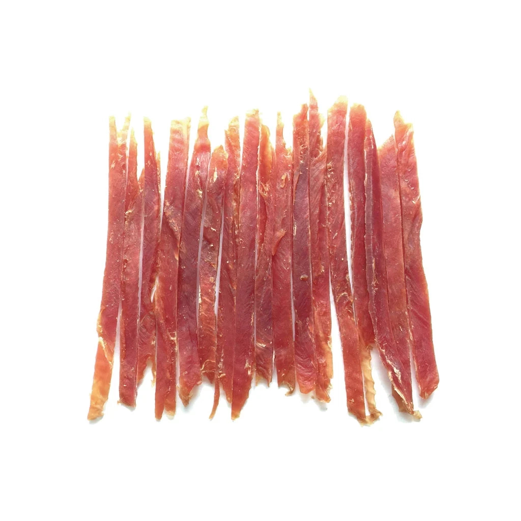 Ласощі для собак Lucky Star Соломка з качиного в'яленого м'яса ≈11 см 85 г (4820111434152) - фото 3 Ласощі для собак Lucky Star Соломка з качиного в'яленого м'яса ≈11 см 85 г (4820111434152) - фото 3