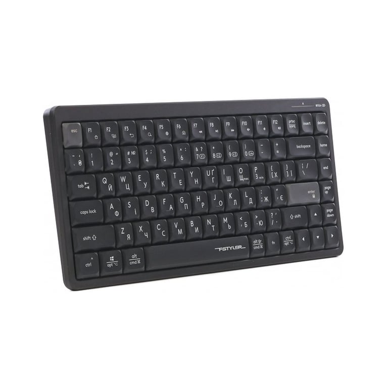 Клавіатура A4Tech FBX53C Wireless/Bluetooth UA Black (4711421001908) - фото 3