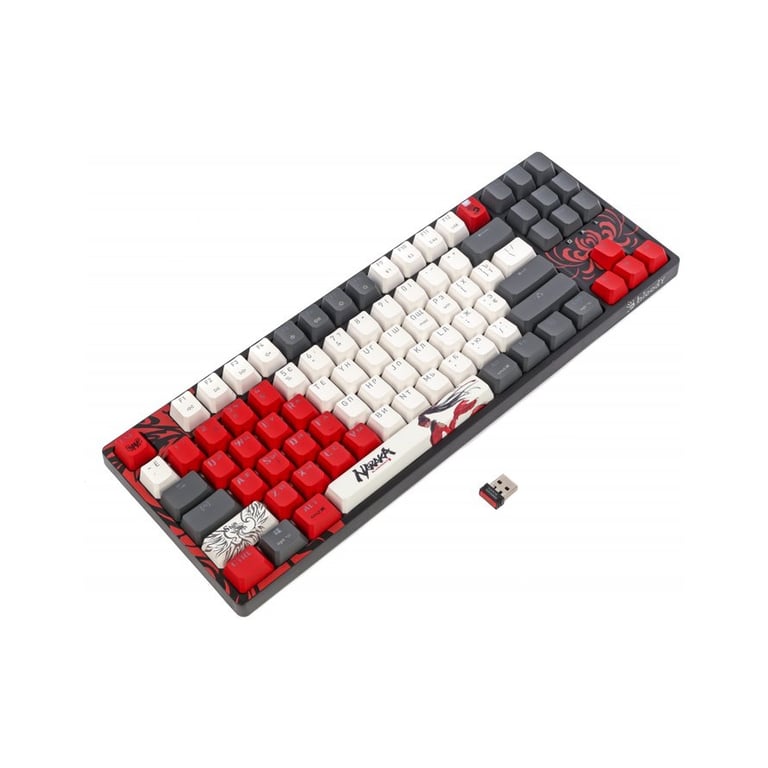 Клавіатура A4Tech Bloody WS87 Naraka Wireless/Bluetooth Black/Red (4711421001113) - фото 5