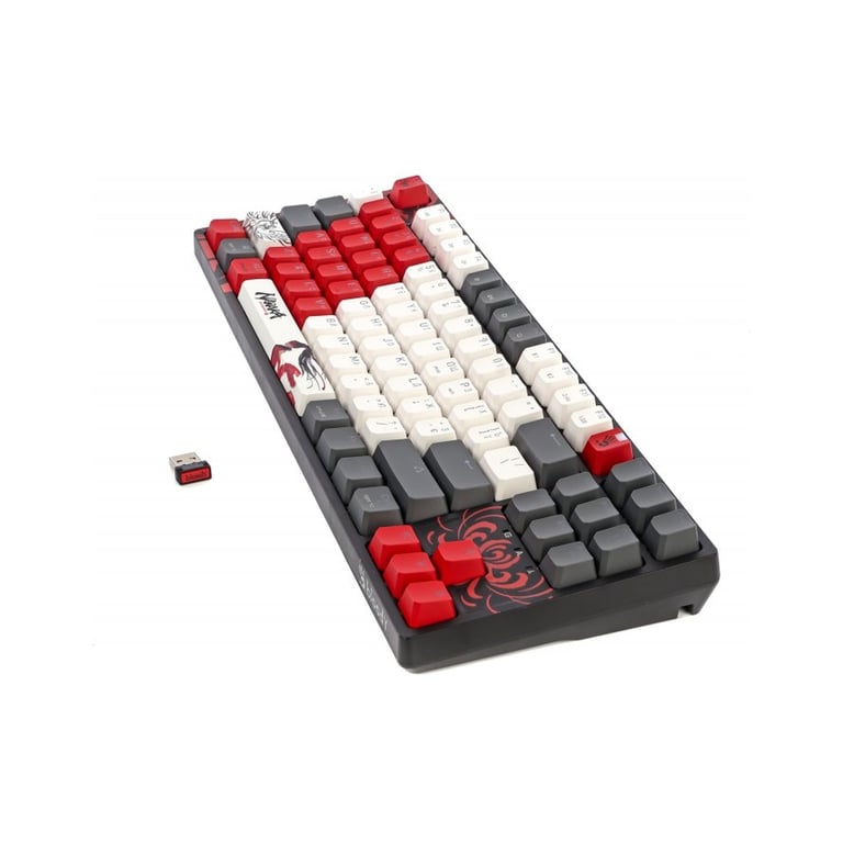 Клавіатура A4Tech Bloody WS87 Naraka Wireless/Bluetooth Black/Red (4711421001113) - фото 6