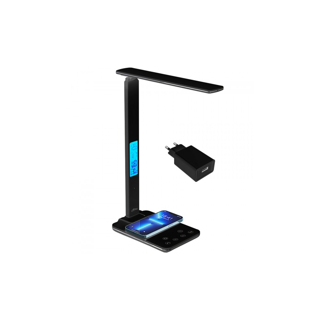 Настільна лампа Media-Tech MT222, QI, 3000-6500К, 750 Lm, black (MT222K) - фото 8 Настільна лампа Media-Tech MT222, QI, 3000-6500К, 750 Lm, black (MT222K) - фото 8