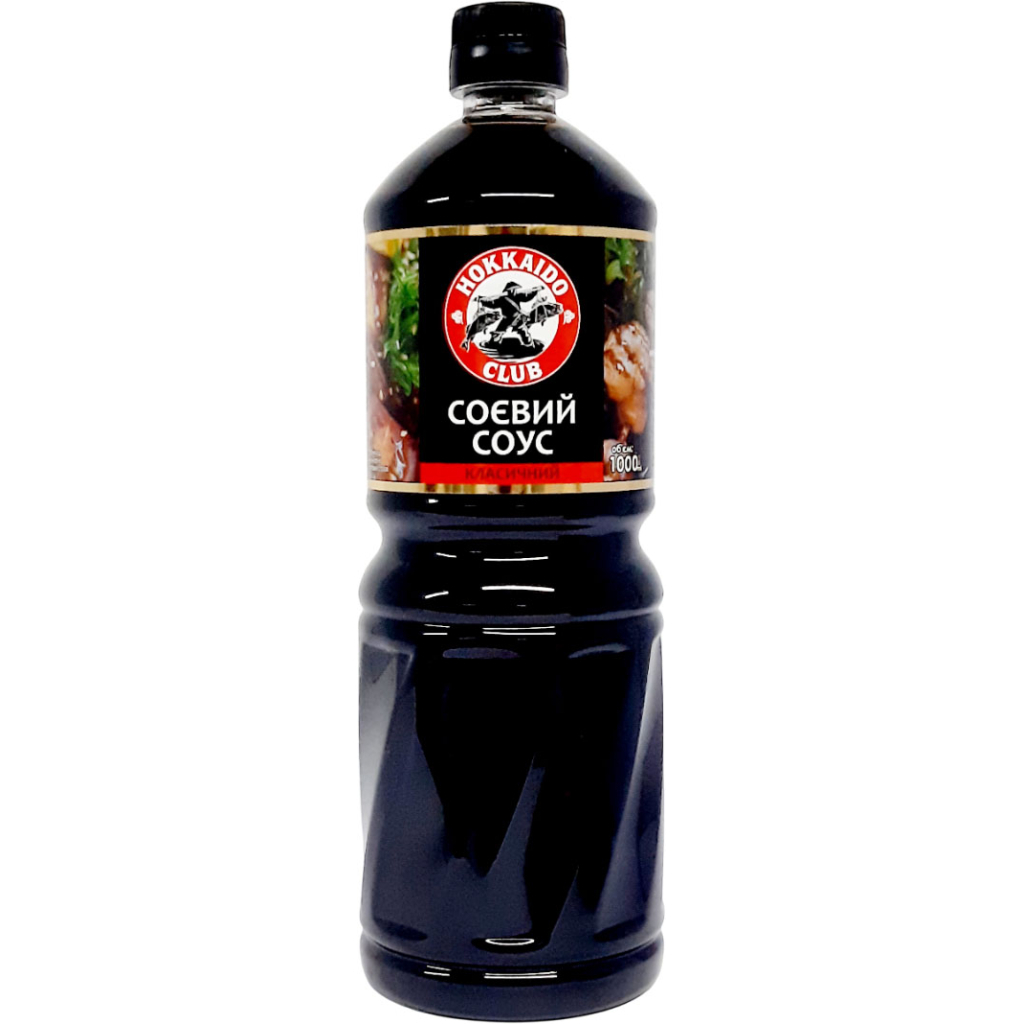 Соус Hokkaido Club Соєвий Класичний 1 л (4820172440376) - фото 1