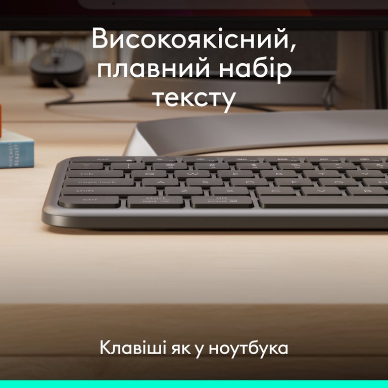 Клавіатура Logitech Signature Slim K620 for Business USB-C UA Graphite (920-013333) - фото 3