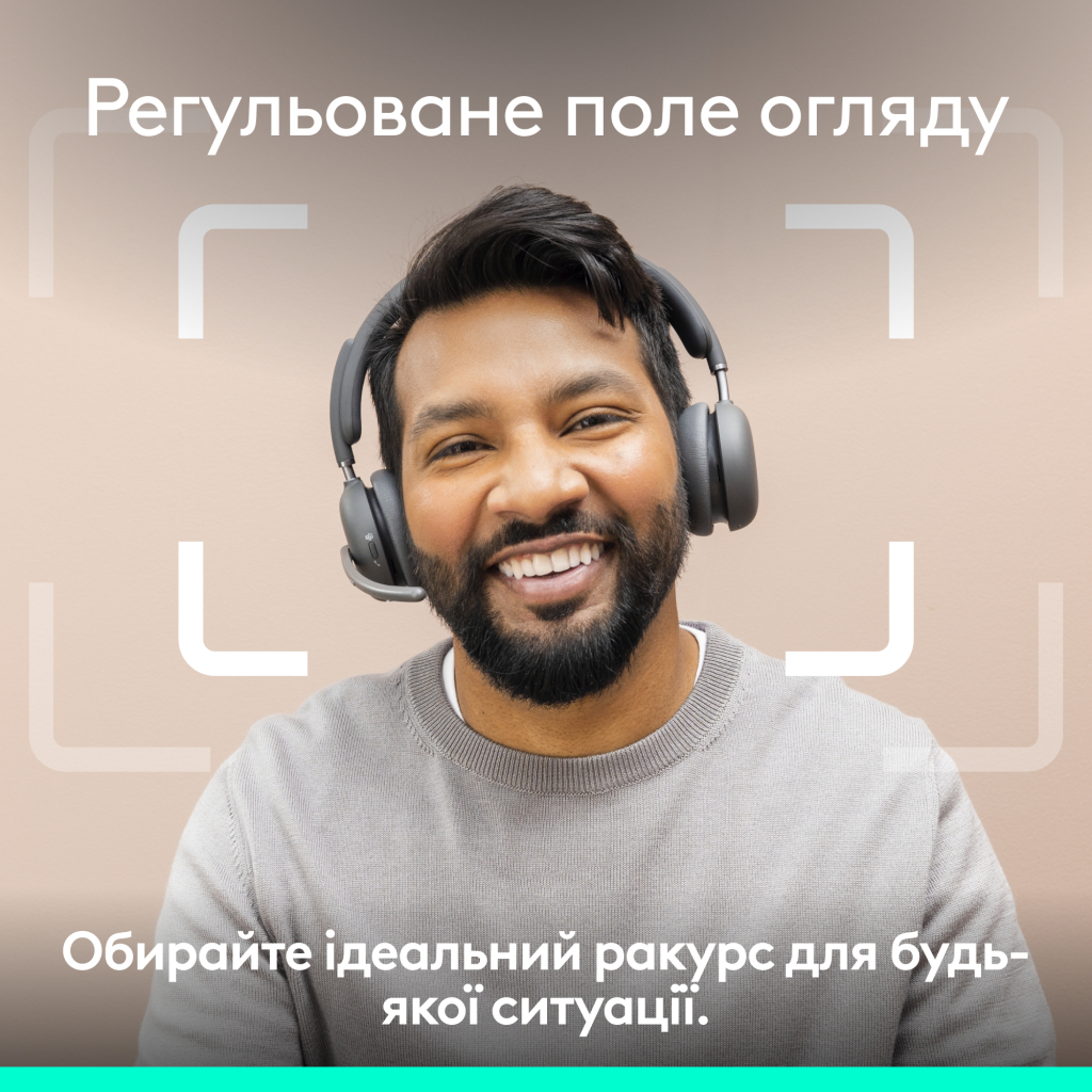 Веб-камера Logitech Brio 4K Ultra HD Graphite (960-001718) - фото 3 Веб-камера Logitech Brio 4K Ultra HD Graphite (960-001718) - фото 3