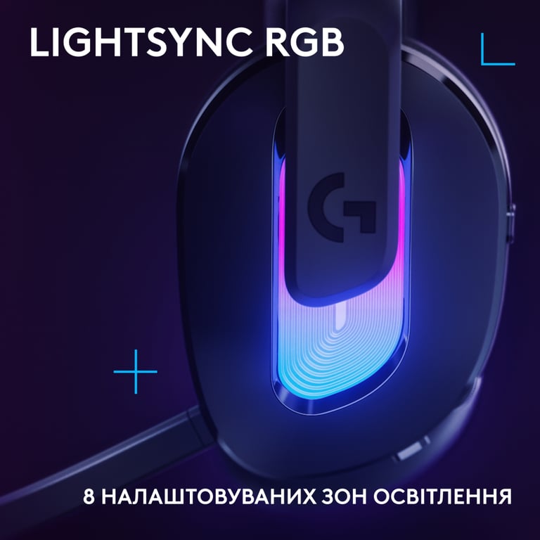 Навушники Logitech G522 Lightspeed Wireless Gaming Headset Black (981-001544) - фото 4